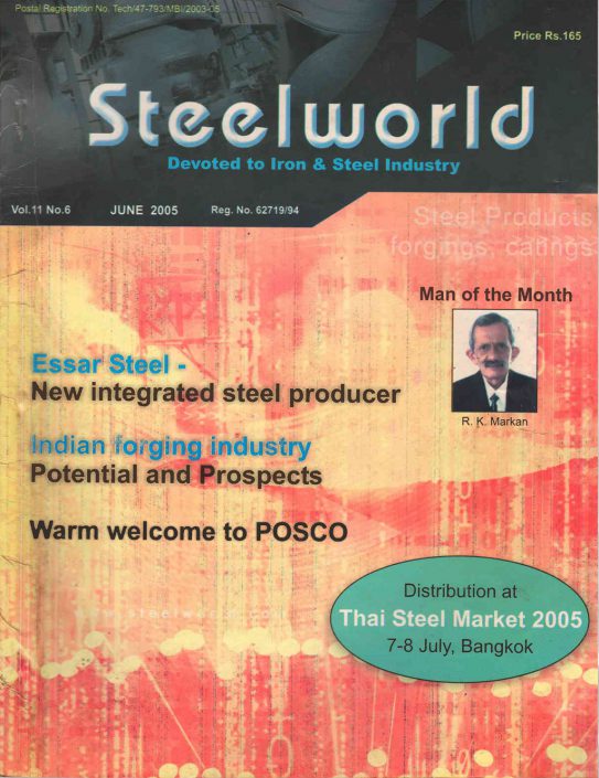 Steelworld | June 2005 | Cover