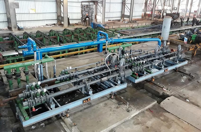 Thermex system being installed at STIL, Africa